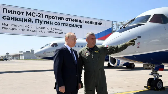 Пилот МС-21 против отмены санкций. Путин согласился
